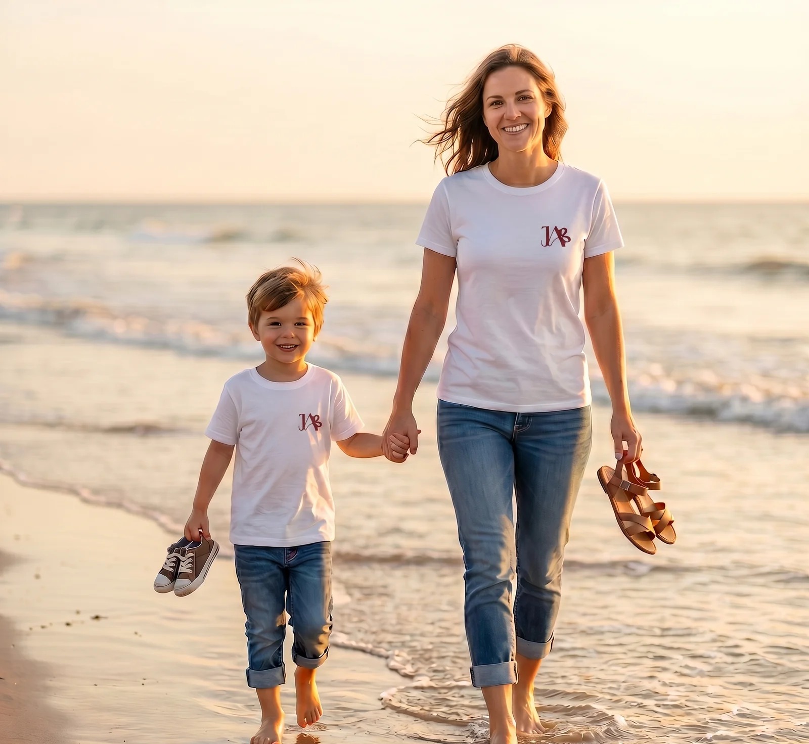 Accueil T-shirt écoresponsable – Blanc